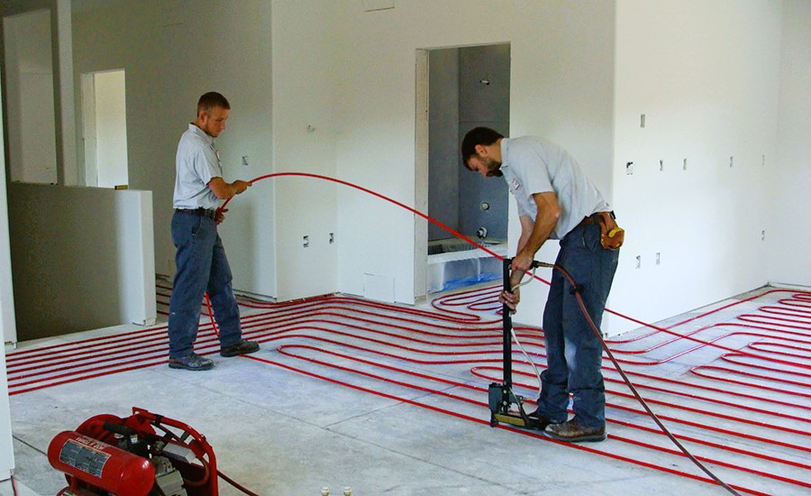 Instaling Hydronic Radiant Floor Heating 
